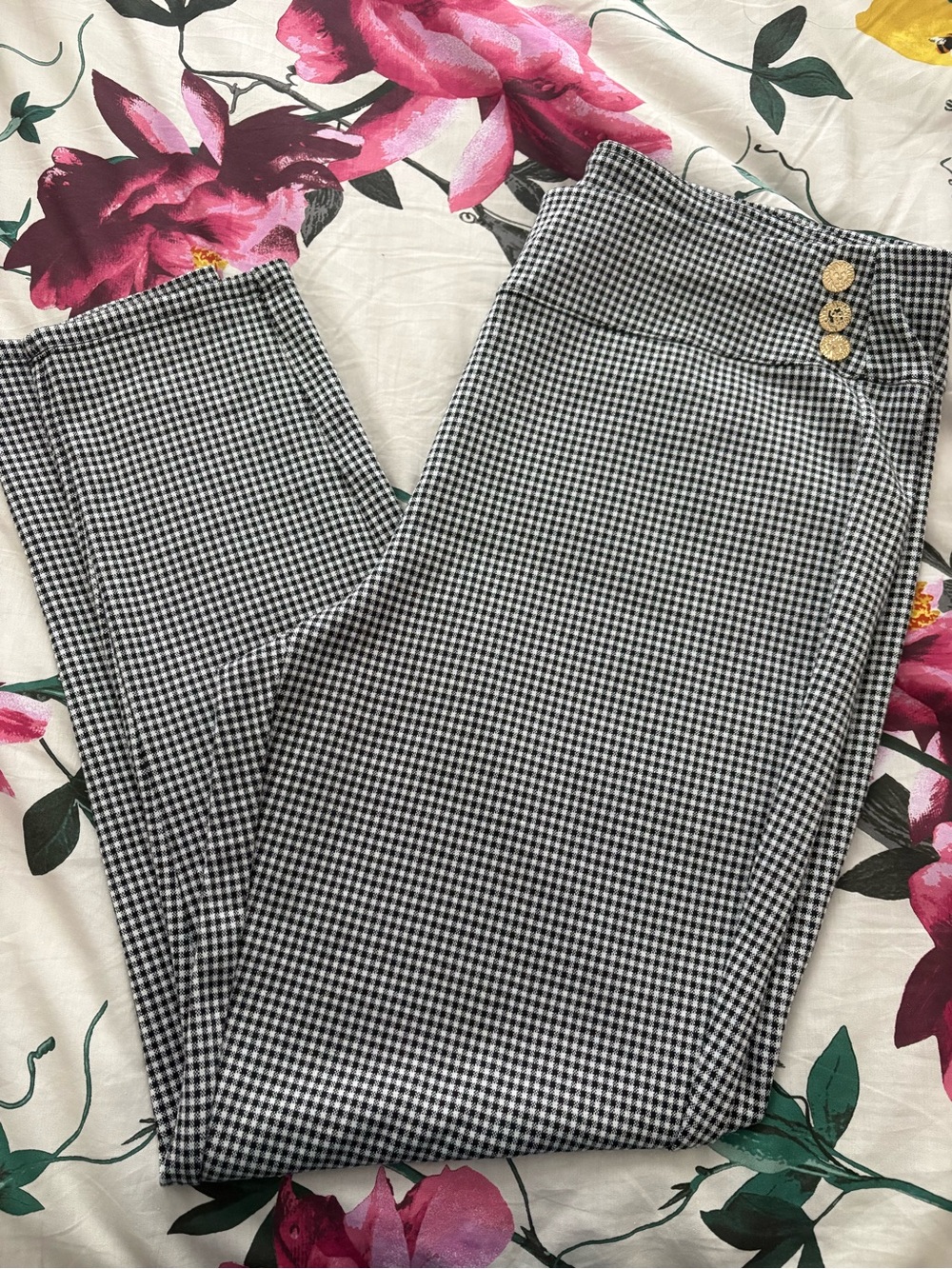 Anne Klein Black and White Pants XL